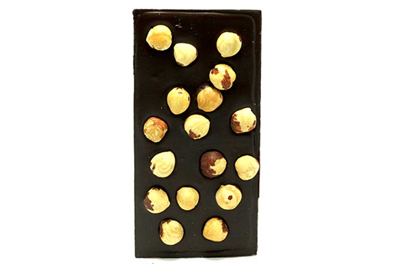 Hazelnuts in Dark Belgian chocolate