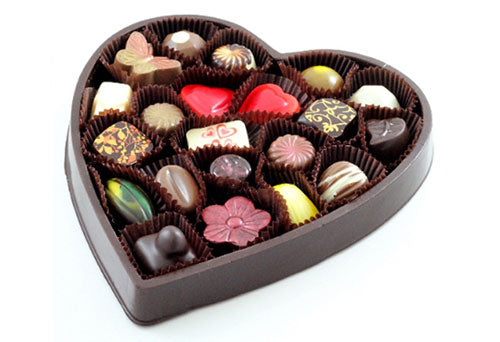 Large Heart Box - ChocolArts - Handcrafted Chocolates